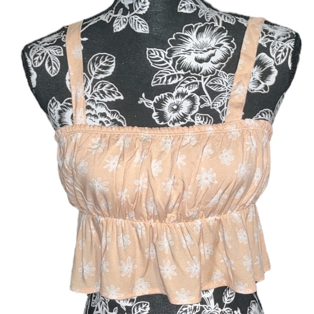 PacSun LA Hearts Petite Peplum Tank Top Size L